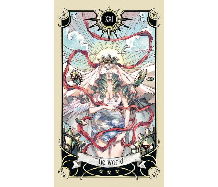 Мистические мини карты Таро Манга - Mystical Manga Tarot Mini Deck. Llewellyn