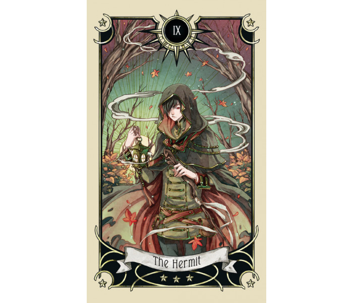Мистические мини карты Таро Манга - Mystical Manga Tarot Mini Deck. Llewellyn