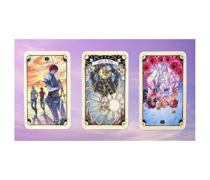 Мистические мини карты Таро Манга - Mystical Manga Tarot Mini Deck. Llewellyn