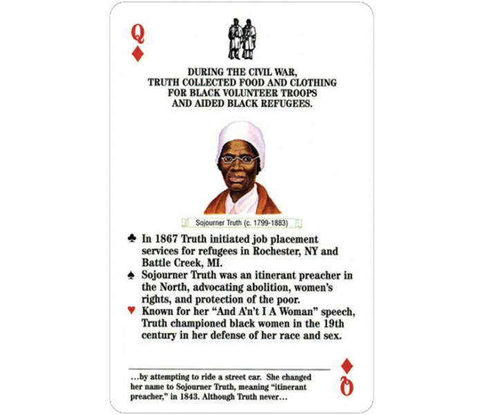Игральные карты Знаменитые женщины Гражданской войны - Famous Women of the Civil War Card Game. US Games Systems