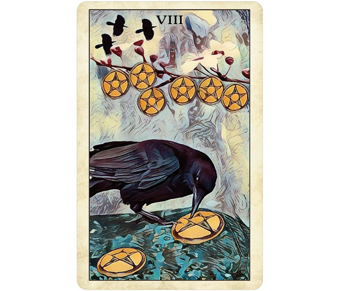 Таро Ворона Кишенькове Видання - Crow Tarot Pocket Edition. U.S. Games Systems