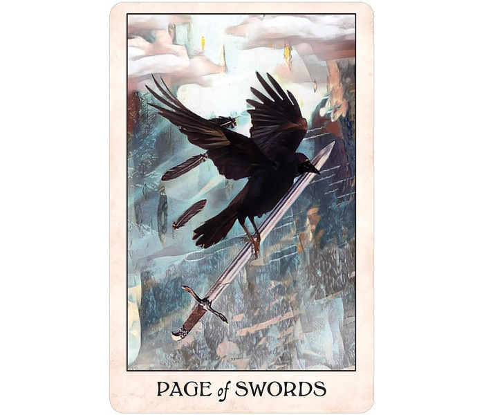 Таро Ворона Кишенькове Видання - Crow Tarot Pocket Edition. U.S. Games Systems