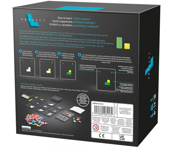 Настольная игра Проект L (Project L). Asmodee (BCUPRL01ML1)