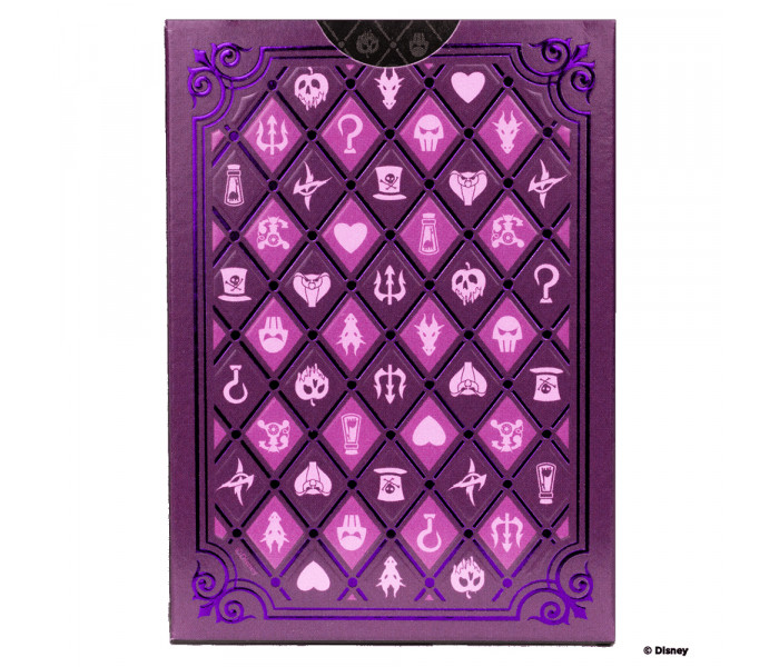 Картки Bicycle Disney Villains Purple