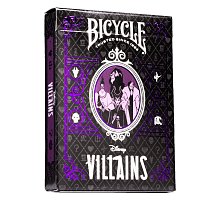 Фото Картки Bicycle Disney Villains Purple