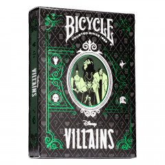 Картки Bicycle Disney Villains Green