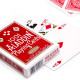 Гральні карти Aladdin 1001 Smooth Finish Red