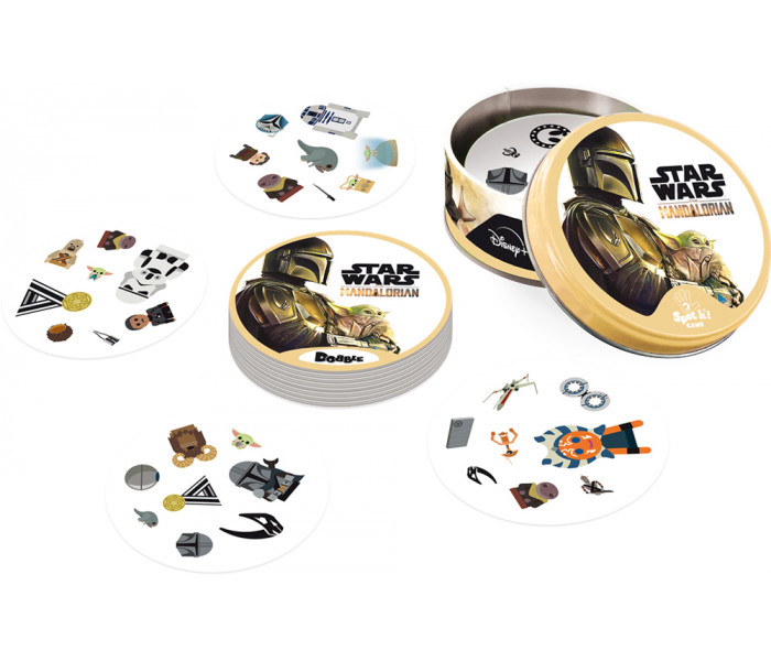 Настільна гра Dobble Star Wars Mandalorian (Доббль Мандалорець ENG). Asmodee