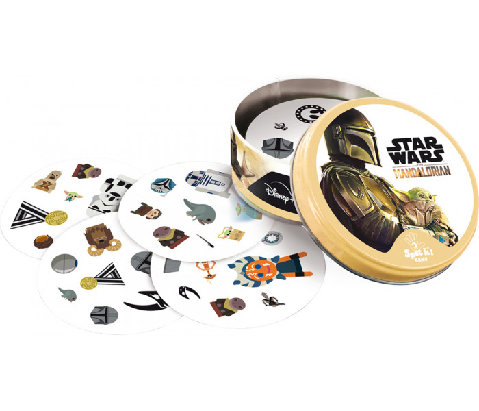 Настільна гра Dobble Star Wars Mandalorian (Доббль Мандалорець ENG). Asmodee