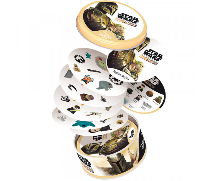 Настільна гра Dobble Star Wars Mandalorian (Доббль Мандалорець ENG). Asmodee