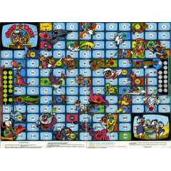 Настольная игра ходилка XXL Чип и Дейл, 100х62 см, водостойкая