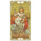 Золотое Таро Арт-Нуво (Старшие Арканы) - Golden Art Nouveau Tarot. Grand Trumps (gold foil). Lo Scarabeo