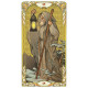 Золотое Таро Арт-Нуво (Старшие Арканы) - Golden Art Nouveau Tarot. Grand Trumps (gold foil). Lo Scarabeo
