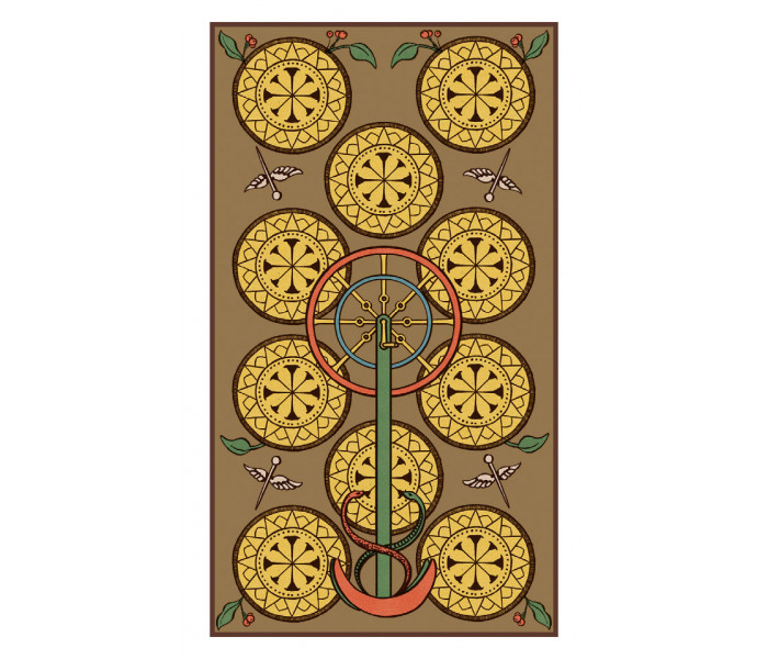 Мини Символическое Таро Вирта - Symbolic Tarot of Wirth Mini. Lo Scarabeo