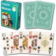 Пластикові карти для покеру Modiano Cristallo 4 Jumbo Index Dark Green