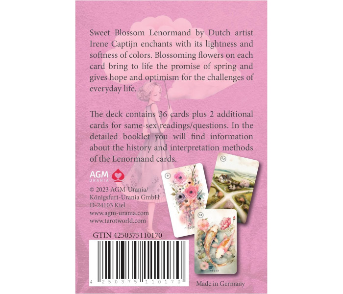 Сладкий Цветочный Оракул Ленорман - Sweet Blossom Lenormand Oracle. AGM