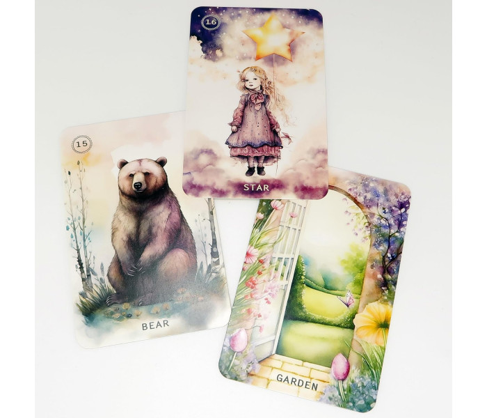 Сладкий Цветочный Оракул Ленорман - Sweet Blossom Lenormand Oracle. AGM
