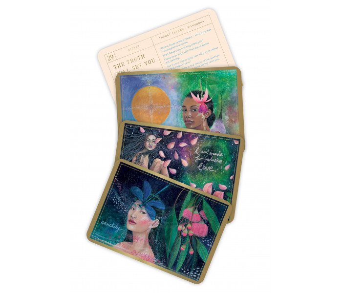 Карти натхнення "Богиня, що розпускається" - The Unfurling Goddess Inspiration Cards. Rockpool Publishing