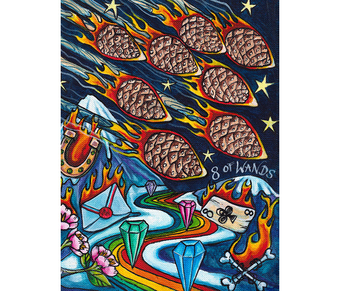 Таро Багаття - Bonefire Tarot. Schiffer Publishing