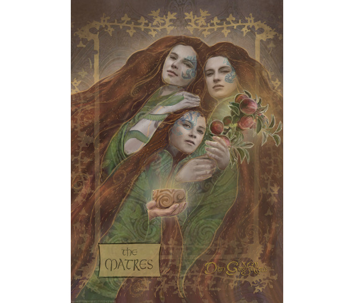 Оракул Кельтських Богинь, Відьом І Королев - Celtic Goddesses, Witches, and Queens Oracle. Schiffer Publishing