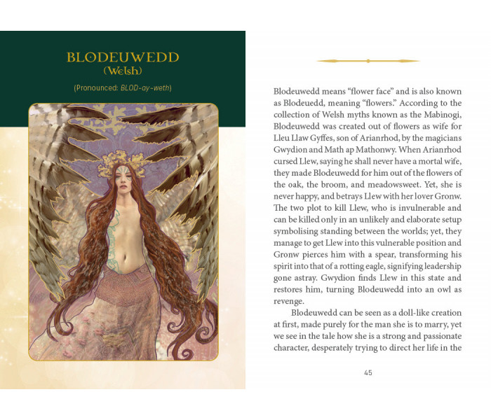 Оракул Кельтських Богинь, Відьом І Королев - Celtic Goddesses, Witches, and Queens Oracle. Schiffer Publishing