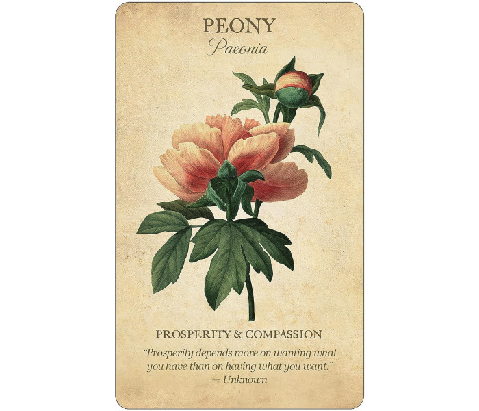 Колода Карт Ботанічне Натхнення - Botanical Inspirations Deck & Book Set. U.S. Games System