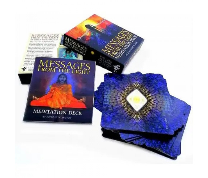 Карти повідомлення від медитаційного набору світла - Messages From the Light Meditation Deck. U.S. Games System