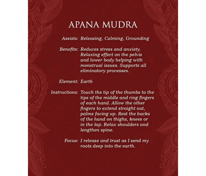 Мудри Для Пробудження Карт П’яти Стихій - Mudras For Awakening The Five Elements Cards. U.S. Games System