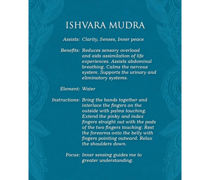 Мудри Для Пробудження Карт П’яти Стихій - Mudras For Awakening The Five Elements Cards. U.S. Games System