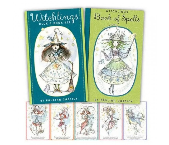 Карти Відьом - Witchlings Deck & Book Set Cards. U.S. Games System