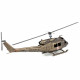 Металлическая сборная 3D модель UH-1 Huey Helicopter (color), Metal Earth (ME1003)