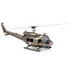 Фото 6 - Збірна металева 3D модель UH-1 Huey Helicopter (color), Metal Earth (ME1003)