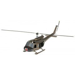 Збірна металева 3D модель UH-1 Huey Helicopter (color), Metal Earth (ME1003)