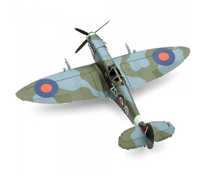Металлическая сборная 3D модель Supermarine Spitfire (color), Metal Earth (ME1005)