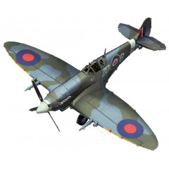 Збірна металева 3D модель Supermarine Spitfire (color), Metal Earth (ME1005)