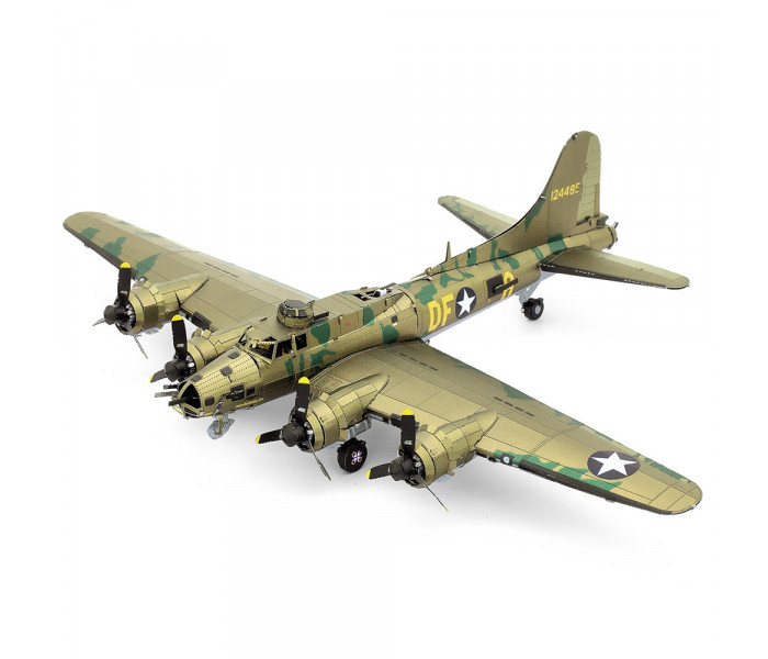 Збірна металева 3D модель B-17 Flying Fortress (color), Metal Earth (ME1009)