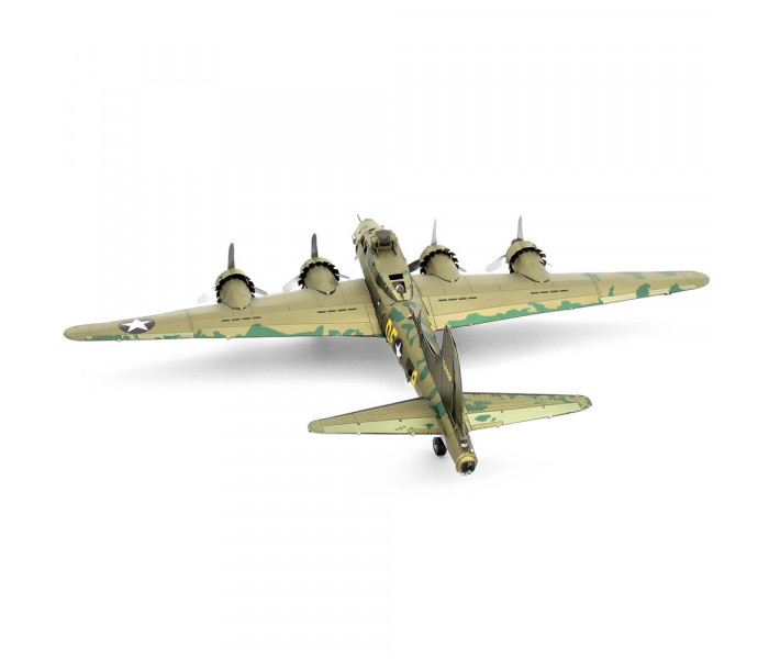 Збірна металева 3D модель B-17 Flying Fortress (color), Metal Earth (ME1009)
