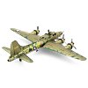 Фото 5 - Збірна металева 3D модель B-17 Flying Fortress (color), Metal Earth (ME1009)