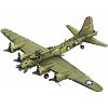 Фото 1 - Збірна металева 3D модель B-17 Flying Fortress (color), Metal Earth (ME1009)