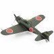 Збірна металева 3D модель Mitsubishi Zero (color), Metal Earth (ME1012)