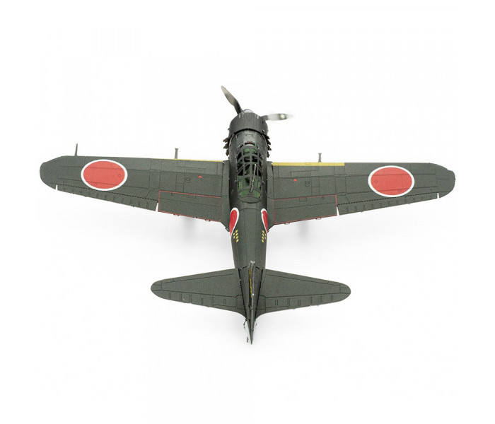 Збірна металева 3D модель Mitsubishi Zero (color), Metal Earth (ME1012)