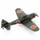 Збірна металева 3D модель Mitsubishi Zero (color), Metal Earth (ME1012)