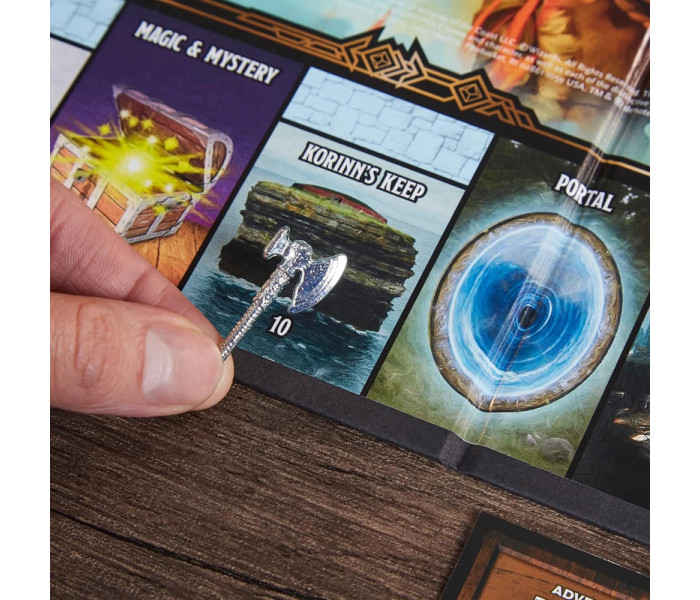 Настольная игра Monopoly Dungeons & Dragons: Honor Among Thieves (Монополия D&D: Честь воров). Hasbro (F6219)