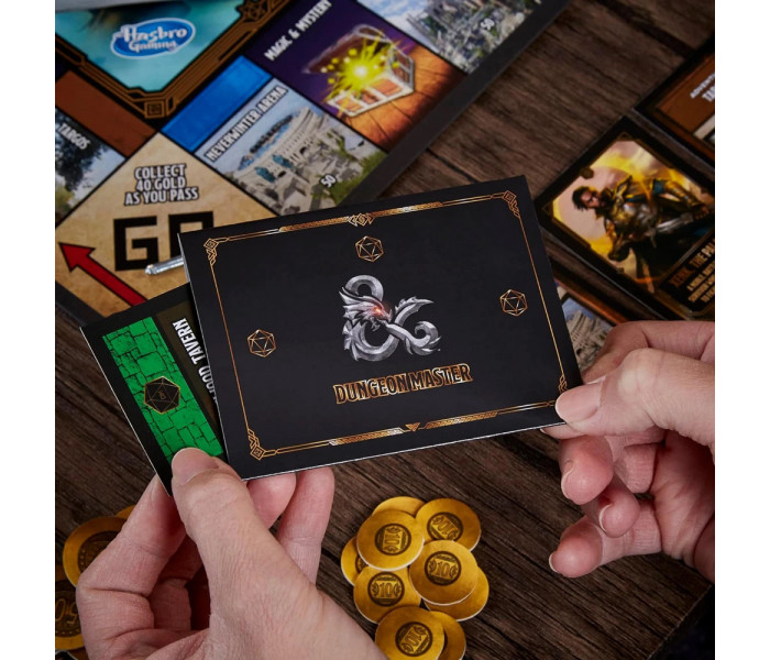 Настольная игра Monopoly Dungeons & Dragons: Honor Among Thieves (Монополия D&D: Честь воров). Hasbro (F6219)