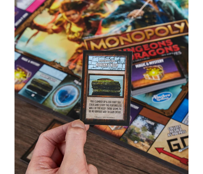 Настольная игра Monopoly Dungeons & Dragons: Honor Among Thieves (Монополия D&D: Честь воров). Hasbro (F6219)