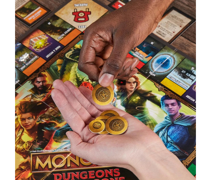 Настольная игра Monopoly Dungeons & Dragons: Honor Among Thieves (Монополия D&D: Честь воров). Hasbro (F6219)
