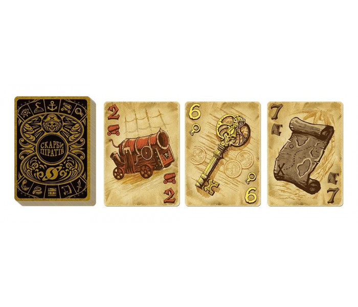 Настольная игра Скарби піратів. Повне видання (Dead Man’s Draw). Games7Days (SBPR01UA)
