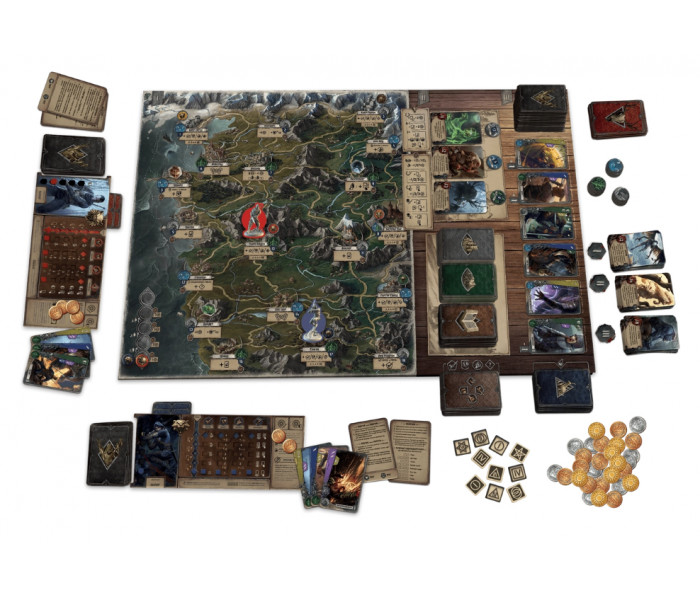 Настольная игра Відьмак. Старий світ (The Witcher: Old World). Geekach Games (GKCH025WS)