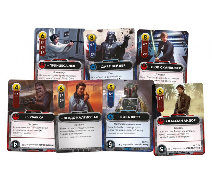 Настільна гра Зоряні війни. Колодобудівна гра (Star Wars: The Deckbuilding Game). Geekach Games (GKCH168SW)