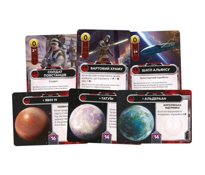 Настільна гра Зоряні війни. Колодобудівна гра (Star Wars: The Deckbuilding Game). Geekach Games (GKCH168SW)